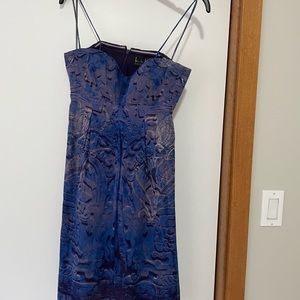 Evening dress with matching scarf